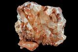 Natural, Red Quartz Crystal Cluster - Morocco #101014-1